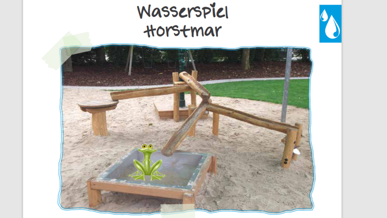 Wasser- Matschanlage Kita HANSEkids PädIn e.V.